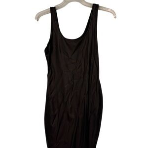 Black Sleeveless Bodycon Dress